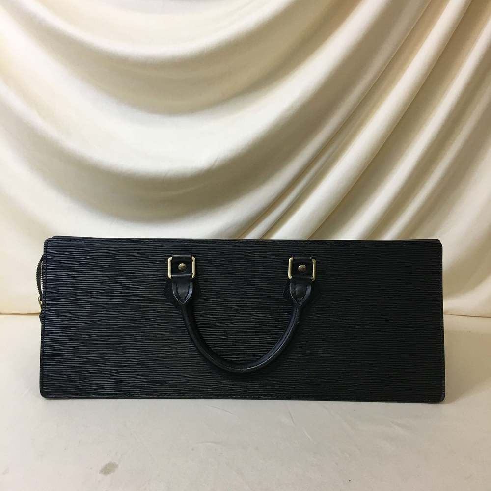 Louis Vuitton Black Epi Triangle Handbag Sku# 67623 - Picture 2 of 9